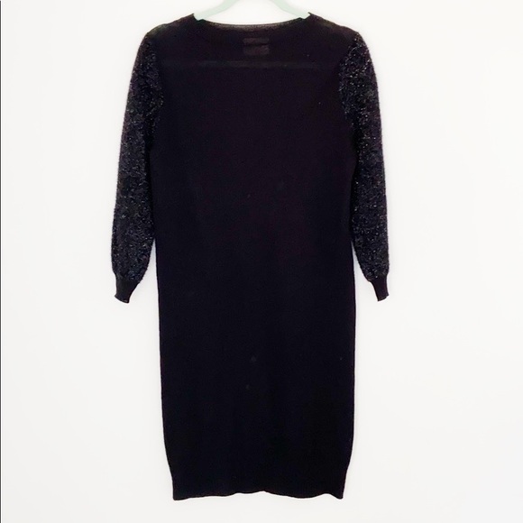 Band Of Outsiders Dresses New Band Of Outsiders Black Wool Midi